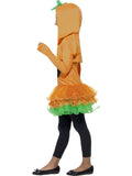 Pumpkin Tutu Dress Girls Halloween Costume side