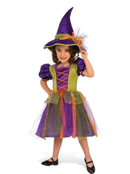 Pumpkin Witch Girl's Costume