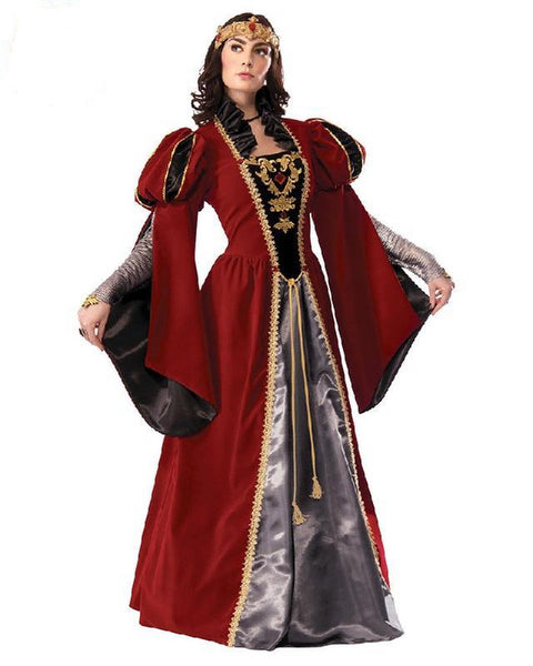 Queen Anne Medieval Collector's Edition Fancy Dress Hire Costume