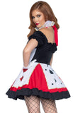 Queen of Hearts Royal Flush back