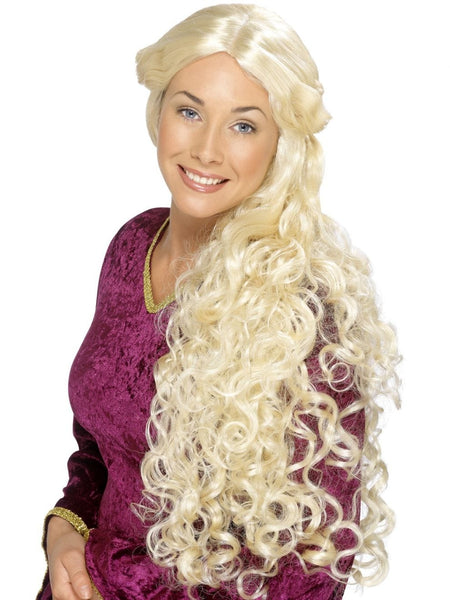 Renaissance Style Blonde Wig