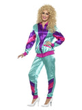 Retro 80s Height of Fashion Womens Breakdance Tracksuit Costume