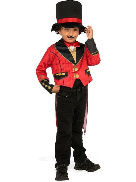 Ringmaster Toddlers and Children's Fancy Dress Circus Costume