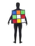 Rubik's Cube 80's Costume back