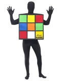 Rubik's Cube 80's Costume front