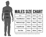 SWAT Vest size chart