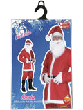Santa Claus Cheap Disposable Adult Christmas Costume Bag