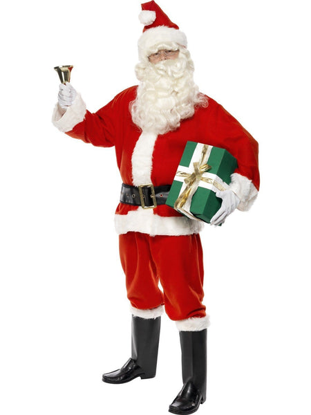 Santa Costumes - Santa Claus Light Weight Christmas Costume