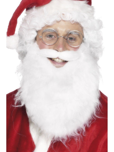 Santa Economical Short White Beard