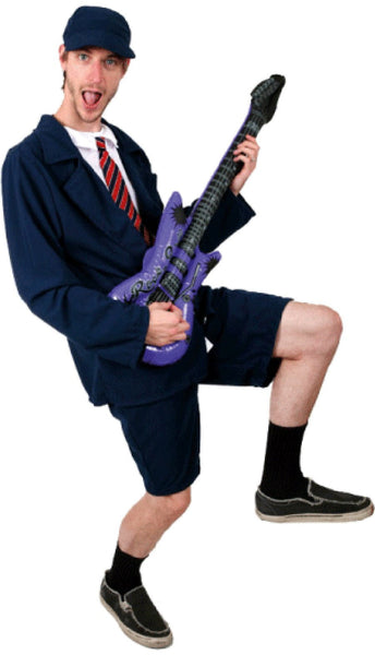 Schoolboy Rocker Australian Rock Star Costume