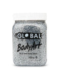 Silver Glitter Body and Face Paint 200ml