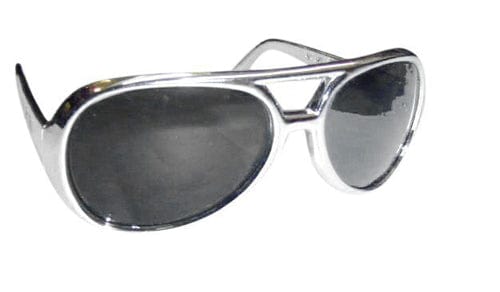 silver elvis glasses