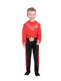 Simon The Wiggles Red Children's Deluxe Book Week Dress Up Costume