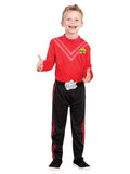Simon The Wiggles Red Children's Deluxe Book Week Dress Up Costume