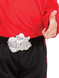 Simon The Wiggles Red Children's Deluxe Book Week Dress Up Costume belt