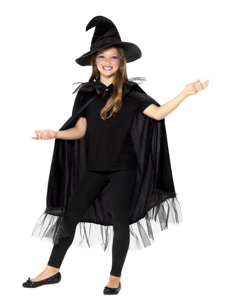 Witch Sparkly Girls Halloween Costume Set