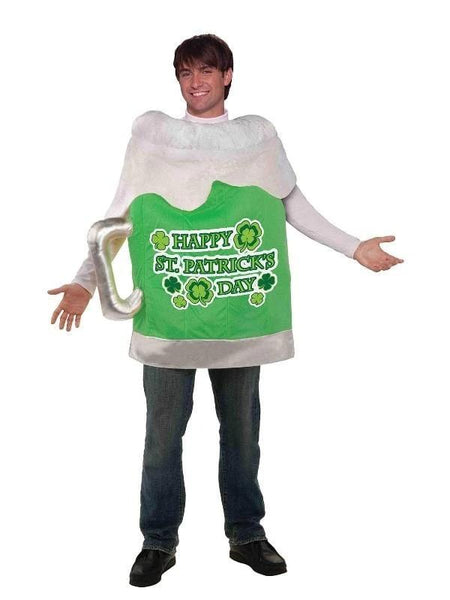 St. Patricks Day Beer Mug Adult Costume