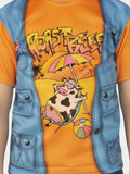 Dustin Stranger Things Roast Beef T-Shirt detail
