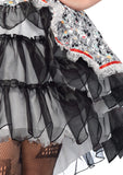 Sugar Skull Senorita Women's Mexican Plus Size Costume skirt