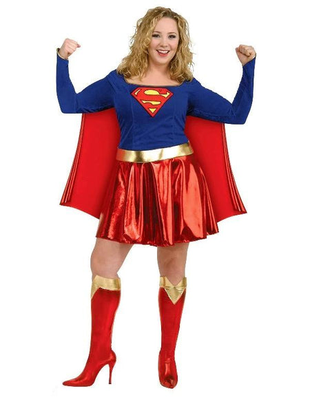 Supergirl Plus Size Curvy Costume