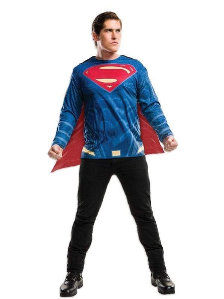 Superhero Costumes - Superman Dawn Of Justice T-Shirt Costume Top