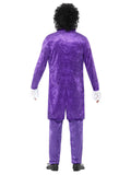 The Purple Prince of 80s Pop Music Men's Costume back