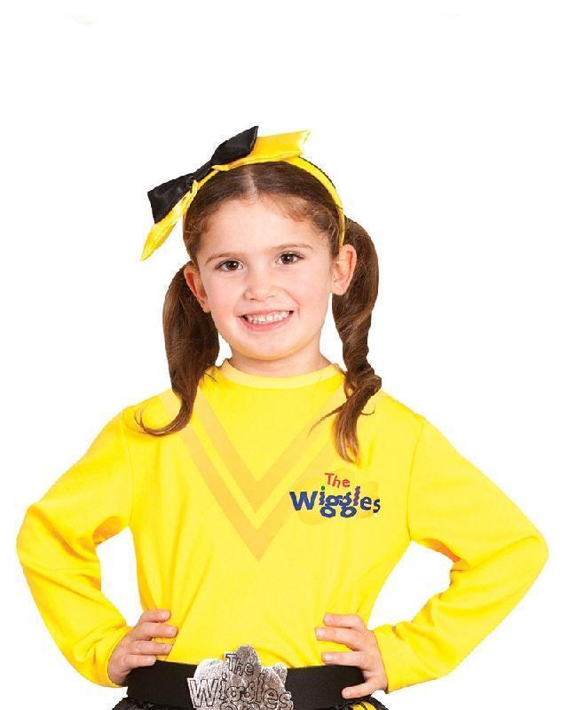 The Wiggles Emma Licensed Yellow Top Dress Up Toddler Girls Costume