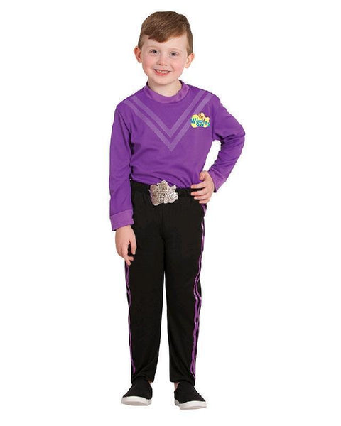 The Wiggles Purple Lachy Children's Deluxe Book Week Dress Up Costume