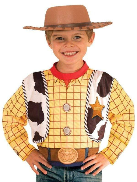Toy Story Woody Cowboy Children's Costume Top