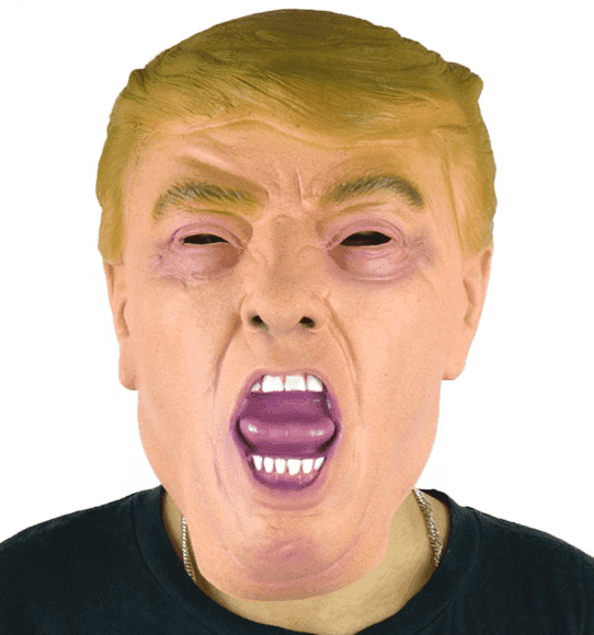 Donald Trump Mask Comb-over