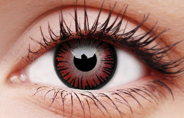 Coloured Contact Lenses 1 Day Vampire Halloween 