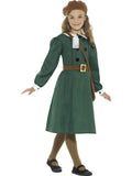 Historical WW2 Evacuee Girl Children's Costume