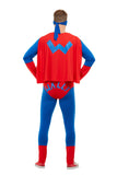 Wally Man Super Hero Jumpsuit Costume back