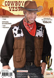 Wild West Cowboy Vest packaging