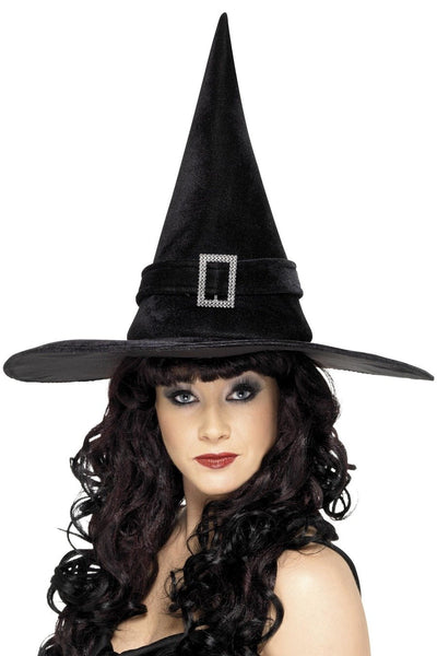Witch Hat with Silver Buckle
