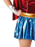 Wonder Woman Curvy Plus Size Classic Costume skirt part