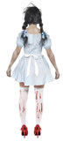Zombie Countrygirl Halloween Dorothy Costume back