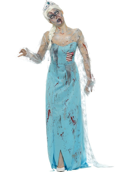 Zombie Froze to Death Princess Halloween Costume