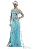 Zombie Froze to Death Princess Halloween Costume side