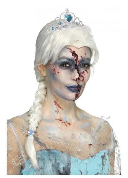 Zombie Froze to Death Princess Halloween Wig