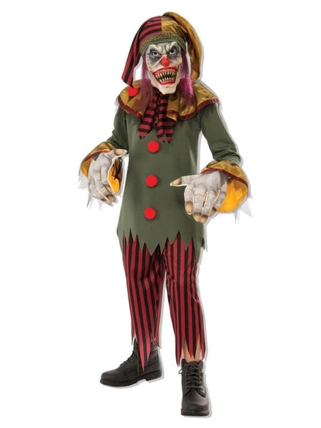 Crazed Circus Clown Children's Costume