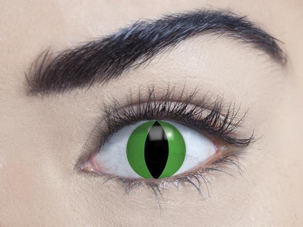 Green Alien Contacts 1 Day Use