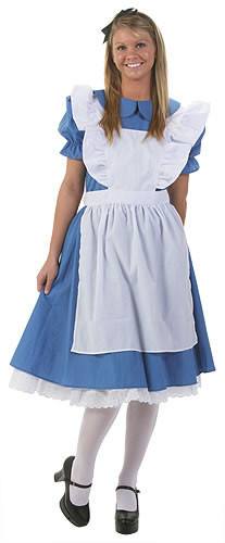 Alice In Wonderland Traditional Hire Costume