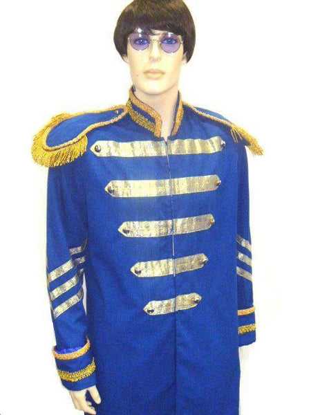 Beatles Sgt Peppers Blue Men's Hire Costume