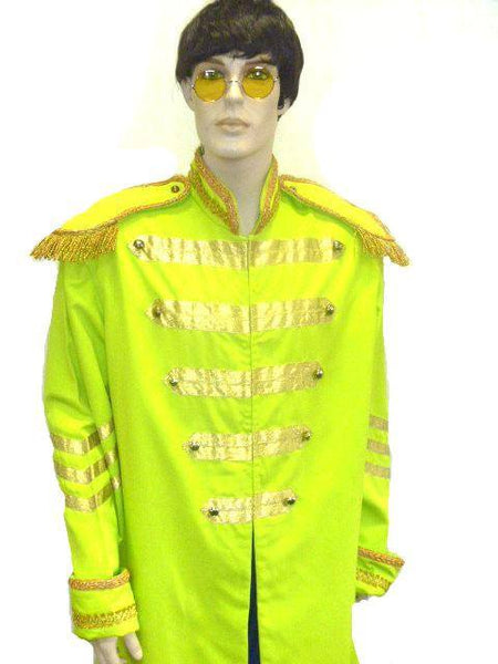 Beatles Sgt Peppers Yellow Mens hire Costume