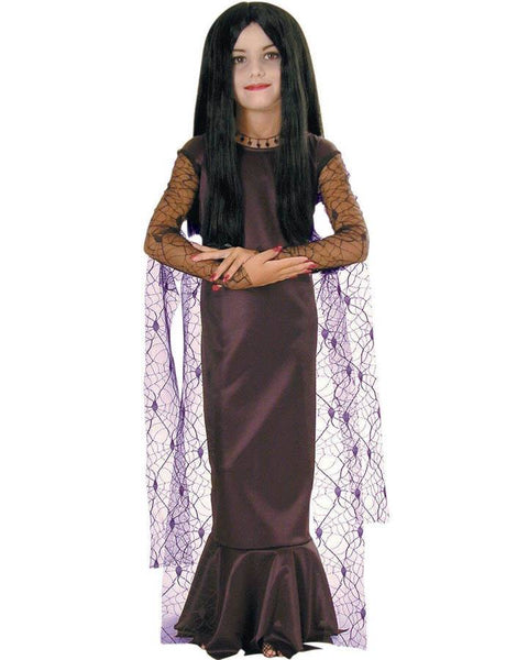 Costumes Chlidren - Addams Family Morticia Girls Costume