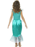 Deluxe Little Mermaid Princess Girls and Tween Size Costume back