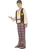 Hippie Boy 60s 70s Retro Fancy Dress Costume profile