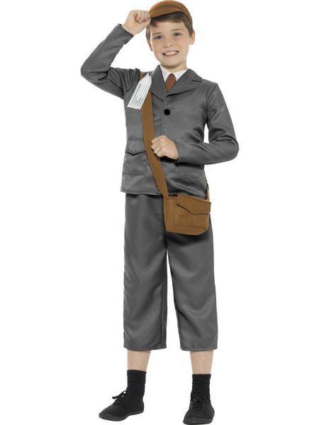 Historical Victorian School Boy Uniform Fancy Dress Party Book Week Costume
