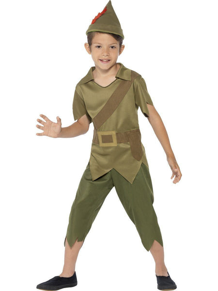 Robin Hood Boys Costume Peter Pan Book Week Fancy Dress 